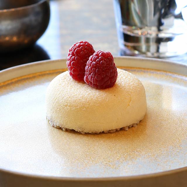 Ramón Cheesecake con frambuesas
